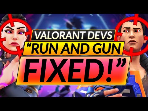 RUNNING AND GUNNING NO MORE - The Devs ANSWERED OUR PRAYERS - Valorant Guide
