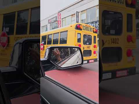 Driving down Atlantic Ave Brooklyn New York relaxing video