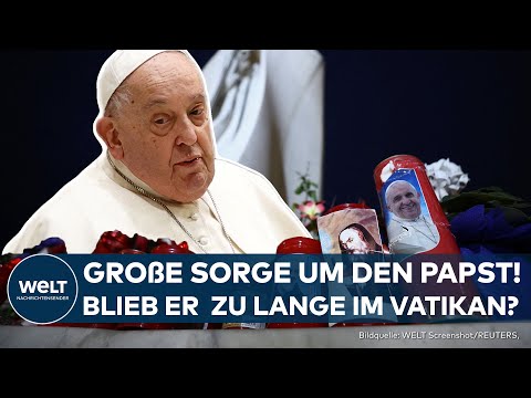 Video Thumbnail: PAPST FRANZISKUS: Schwere Bronchitis! Stationärer Krankenhausaufenthalt! Zögerte der Vatikan?