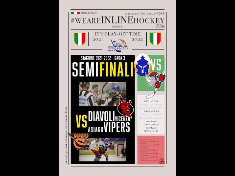 DIAVOLI VICENZA vs ASIAGO VIPERS / 04-05-22