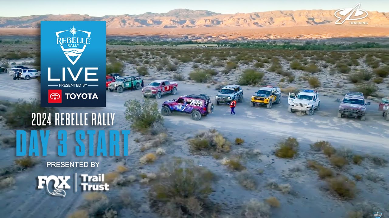 2024 Rebelle Rally LIVE Presented by Toyota | DAY 3 START