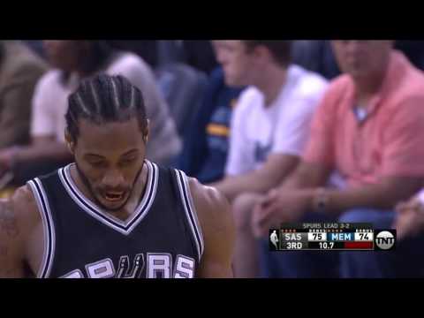 Kawhi Leonard & Mike Conley Trade Airballs | Spurs vs Grizzlies | Game 6 | 2017 NBA Playoffs