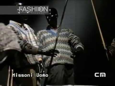 "Special Missoni" Autumn Winter 1984 1985 Menswear by Canale Moda