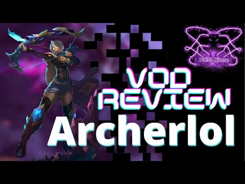 The Plat Perspective - Ashe gameplay - Archerlol Vod review Ep.8