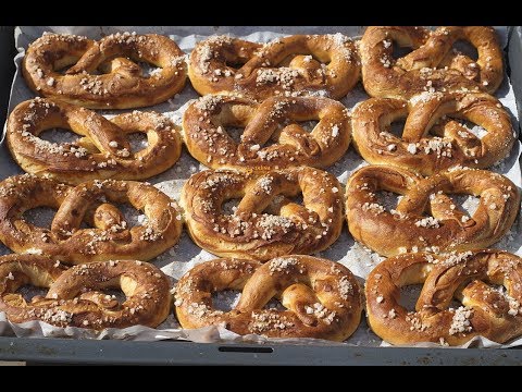 Bavarski Pereci Recept - Bavarian Pretzels Recipe