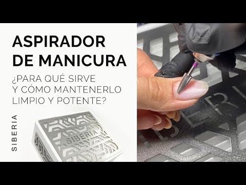 💦 ¿Cómo limpiar el aspirador de manicura? | ASPIRADOR PROFESIONAL SIBERIA