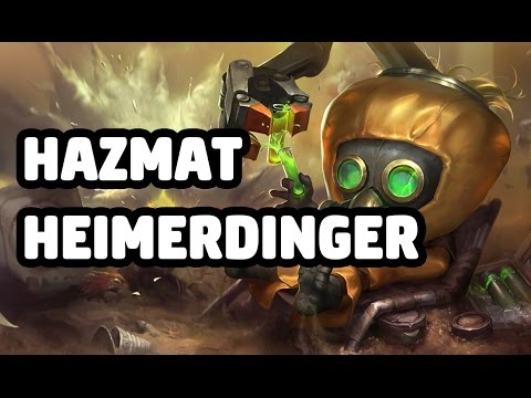 HAZMAT HEIMERDINGER SKIN SPOTLIGHT - LEAGUE OF LEGENDS