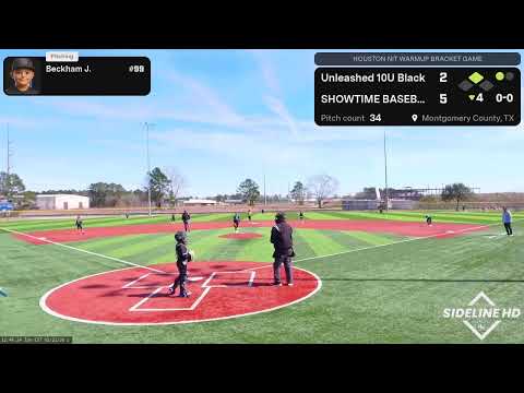 Unleashed 10U Black vs SHOWTIME BASEBALL (2026.02.22)
