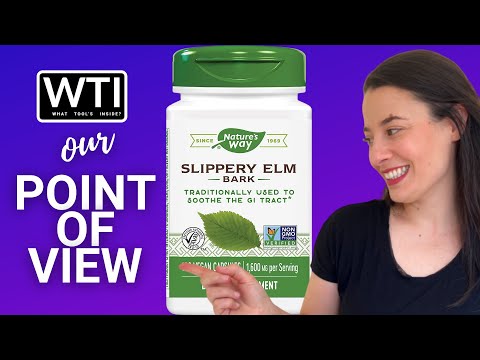 Nature's Way Slippery Elm Bark Capsules - WTI product video review
