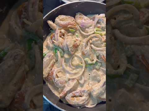 Weekend special Malai Chaap 🤤 #shorts #cooking