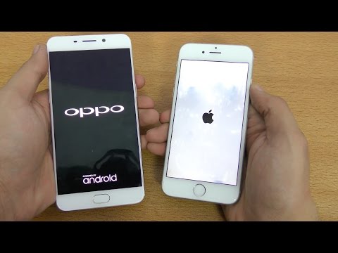 Oppo F1 Plus vs iPhone 6 - Speed Test! (4K)