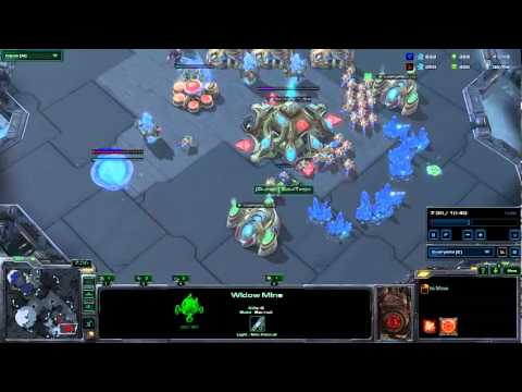 Starcraft 2 Mine a 24 kills en 1 shot