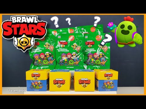 BRAWL STARS UNBOXING SPECIAL! Mystery Mini Figures and Surprise Keychains