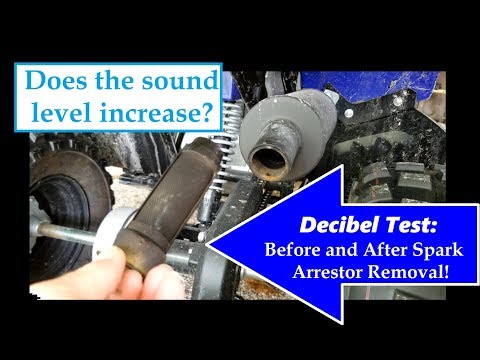 Exhaust Sound Test | 2019 Yamaha Raptor 90 Before and After Spark Arrestor Removal