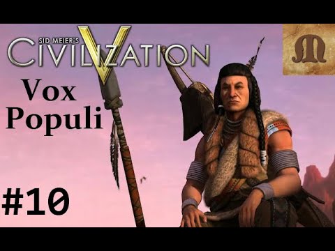 Let's Play Civilization 5 Vox Populi - The Shoshone p.10 (deity, epic)