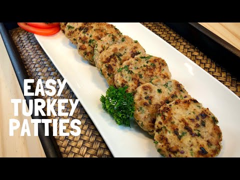 Turkey Patties | Easy seasoned patty