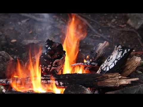 Flackerndes Feuer + Text