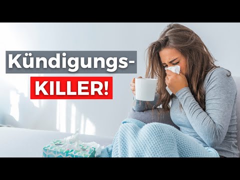 So zerstörst du eine Kündigung wegen Krankheit (Einfach)