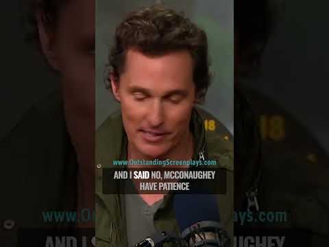 Matthew McConaughey on his True Detective role