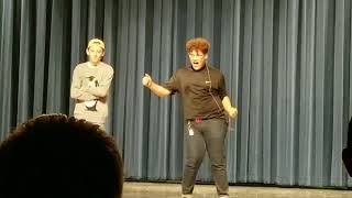 Gabe Talent Show- Left Brain Right Brain by Bo Burnham