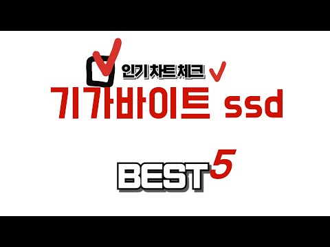기가바이트 ssd 쇼핑 가이드 추천 TOP5