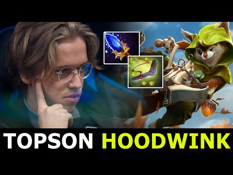 TOPSON NEW FAVORITE MID - HOODWINK | DOTA 2 Gameplay