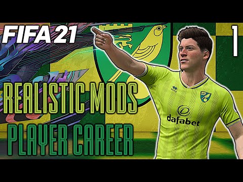 FIFA21 PLAYER CAREER MODE | REALISTIC MODS! | THESE MODS ARE INSANE!!!!! | #1