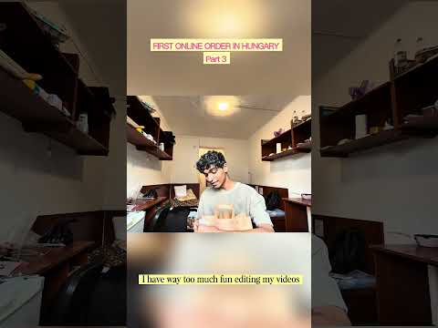Online order - as an international student-part 3
