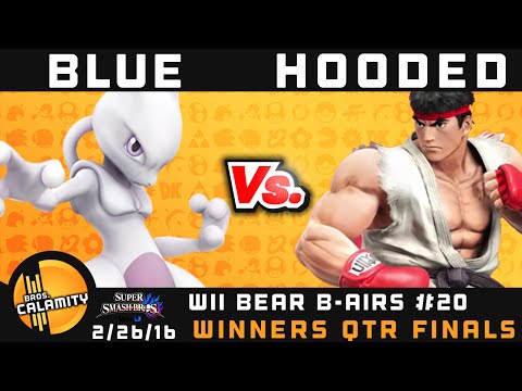 WBB #20 | DMG Hooded (Ryu) vs LoF Blue (Mewtwo) - Winners Qtr Finals - Sm4sh Singles