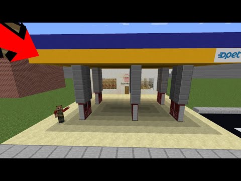 Zengin Şehre Benzin İstasyonu Yaptırdı!😱-Minecraft