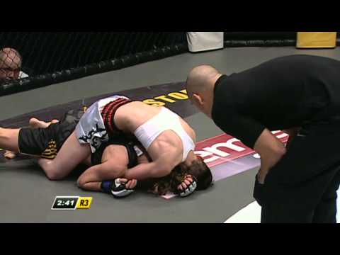 Cage Warriors 63: Catherine Costigan defeats Morgane Delagnau via submission