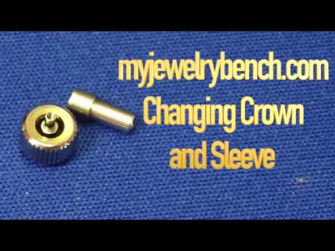 Fit a New Screwdown Post and Crown on a Watch