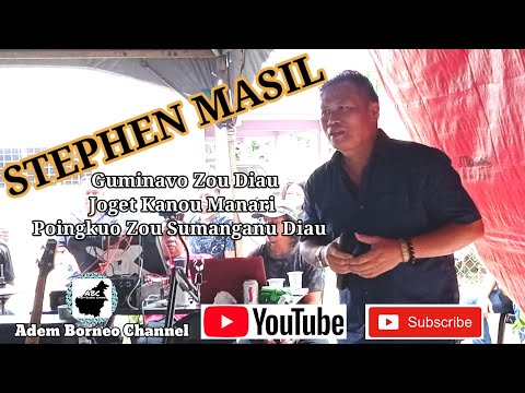 Stephen Masil Membuat Persembahan Di Majlis Perkahwinan Kg Kinuta Tomui