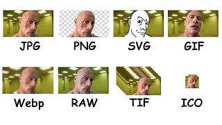Every Image Format Explained in 9 Minutes