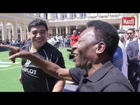 Maradona contre Pelé : duel de légende pour l’Euro 2016