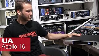 Video thumbnail for UNIVERSAL AUDIO Apollo 16 by session