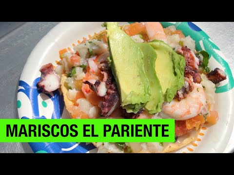 Amazing Seafood Tacos at Mariscos El Pariente