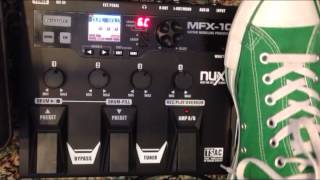 Video thumbnail for NUX MFX-10 Guitar Modeling Processor Review by Christian Laki
