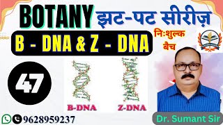 tgt biology | pgt biology | lt grade biology exam date | Biology - B-DNA & Z-DNA