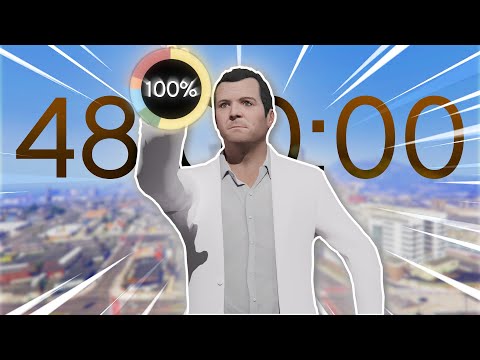 Can A Casual %100 GTA V In 48 HOURS???