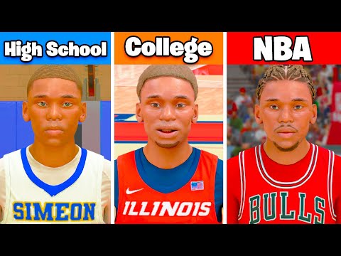I Played The Entire Career of a NBA Hometown Hero
