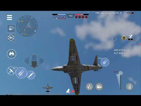 F2H-2, F-80A-5, Su-9, A-1H - 11kill game #WTM 