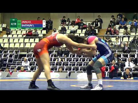 Round 3 WW - 59 kg: D. ZAVALA (USA) v. S. BAATARJAV (MGL)