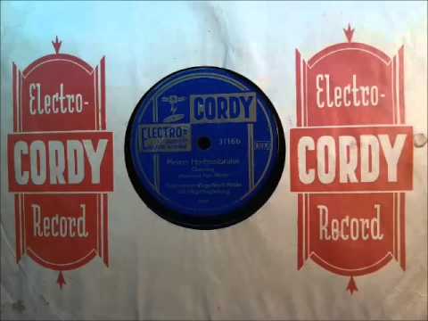 Engelbert Milde, Meiers Hochzeitsreise, Chanson mit Klavierbegleitung, Berlin 1927