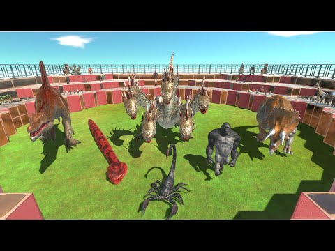 REMASTERED TEAM vs EACH FACTION EP01 [EST S REQUEST] -  Animal Revolt Battle Simulator ARBS