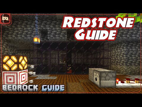 What Is REDSTONE Bedrock Guide S2 EP17 Tutorial Survival Lets Play Minecraft