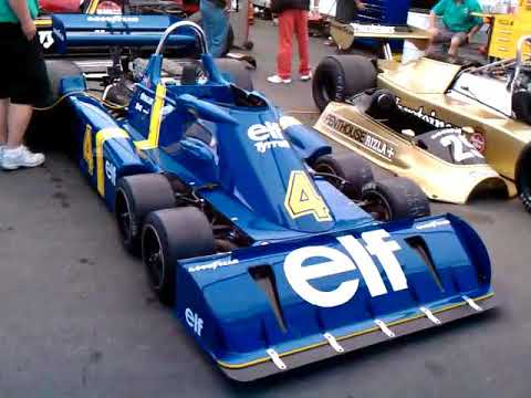 Thumbnail for The 1976 Tyrrell P34 F1 (Project 34) engine start by Car