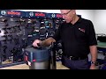 Bosch Professional Aspirateur à déchets humides/secs sans fil GAS 18V-10L Solo CLC