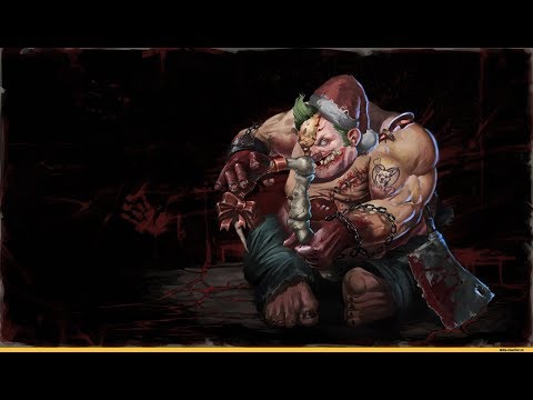 Дота 2 Топ 1 Пудж Levkan Противники в шоке!)