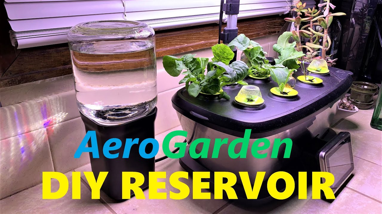 DIY Reservoir for AeroGarden and Hydroponics - Automatic Refilling Tank (AeroVoir Alternative)